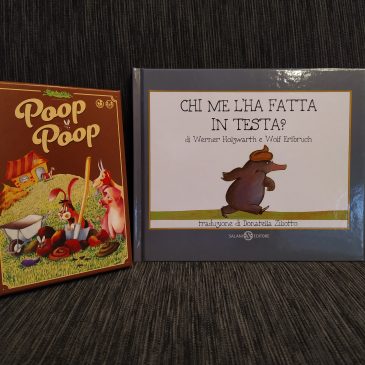 30 Aprile alle ore 16 – Lettura e gioco “Chi me l’ha fatta in testa- Poop,Poop”