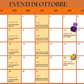 Calendario Eventi Ottobre